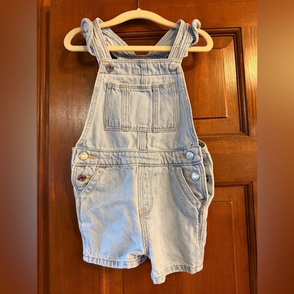 GAP Girls Light Blue Overalls